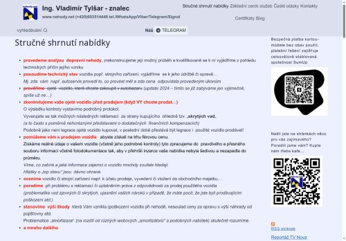 Zobrazit webové stránky Tylšar Vladimír, Ing.
