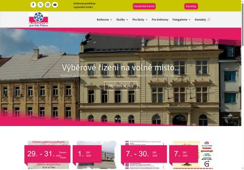 Knihovna Jana Drdy nabízí práci na pozici Ekonom v obci Příbram
