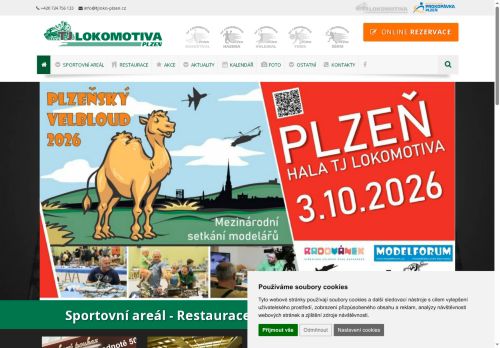 TJ Lokomotiva Plzeň z.s. nabízí práci na pozici Kuchař/ka v obci Plzeň