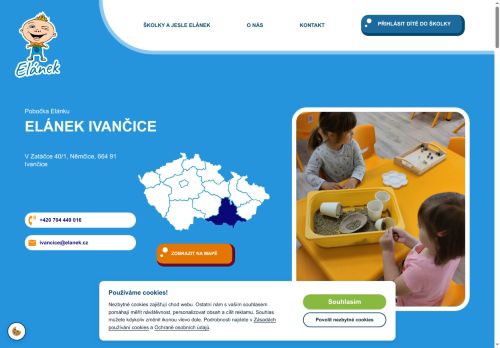 Zobrazit webové stránky Elánek Ivančice