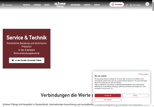 Schwer Fittings, s.r.o. nabízí práci na pozici obsluha CNC stroje v obci Město Touškov