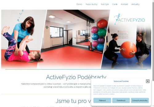 Zobrazit webové stránky ActiveFyzio Poděbrady