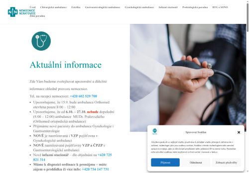 Zobrazit webové stránky Nemocnice Neratovice