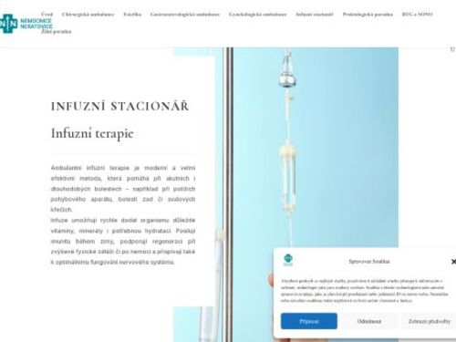 Infuzní stacionář - Nemocnice Neratovice