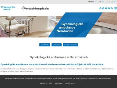Gynekologická ambulance Porodnice Mělník - MUDr. Tereza Lamačová, MUDr. Kamil Svoboda