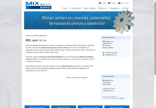 MIX, spol. s r.o. nabízí práci na pozici STROJNÍ ZÁMEČNICKÝ MISTR (M/Ž) v obci Jaroměřice nad Rokytnou