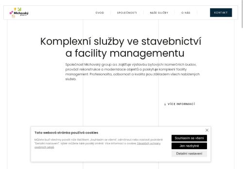 Webové stránky MBC servis s.r.o., Kralupy nad Vltavou