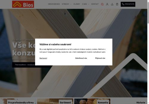 Zobrazit webové stránky BIOS wood s.r.o.