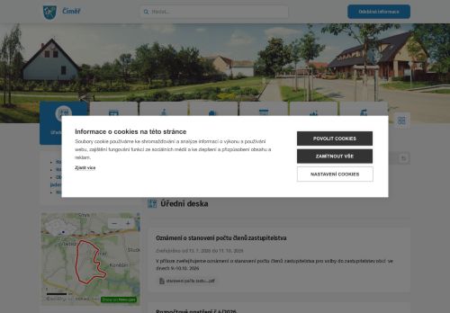 Zobrazit webové stránky Obecní úřad Číměř