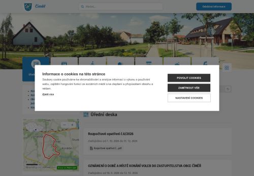 Zobrazit webové stránky Obecní úřad Číměř