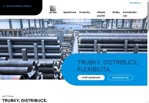 Webové stránky MUT Automotive, s.r.o., Tuchoměřice