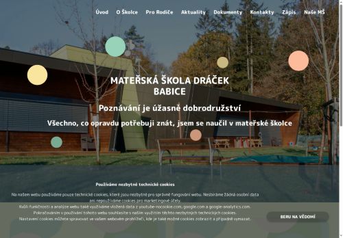 Mateřská škola Dráček, Babice, příspěvková organizace nabízí práci na pozici Učitel/ka MŠ v obci Babice
