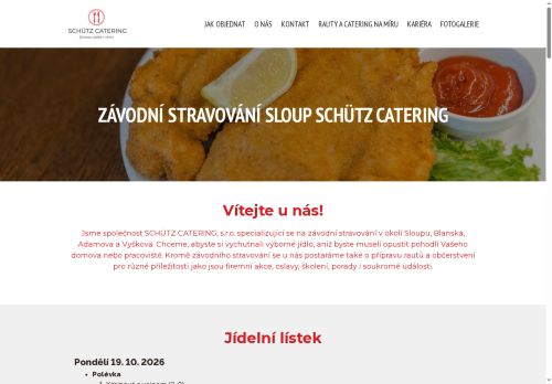SCHÜTZ CATERING, s.r.o. nabízí práci na pozici kuchař/kuchařka v obci Sloup
