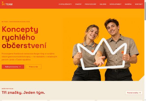 BK Team, a.s. nabízí práci na pozici zaměstnanec provozu restaurace v obci Praha