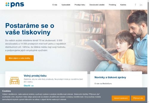 První novinová společnost a.s. nabízí práci na pozici Doručovatel/ka tisku v obci Beroun