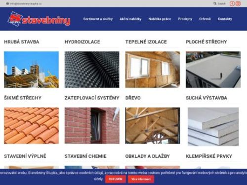 Stavebniny Stupka - prodejna Vyškov