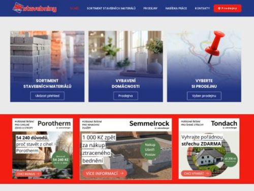 Stavebniny Stupka - prodejna Vyškov