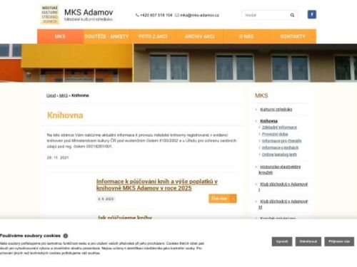 Městská knihovna Adamov
