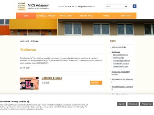 Městská knihovna Adamov