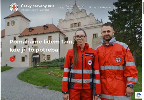 Zobrazit webové stránky Oblastní spolek Českého červeného kříže Blansko
