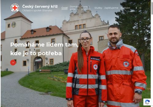 Zobrazit webové stránky Oblastní spolek Českého červeného kříže Blansko