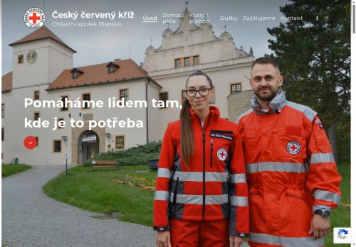 Zobrazit webové stránky Oblastní spolek Českého červeného kříže Blansko