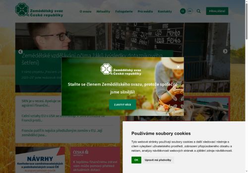 Zobrazit webové stránky Zemědělský svaz Blansko