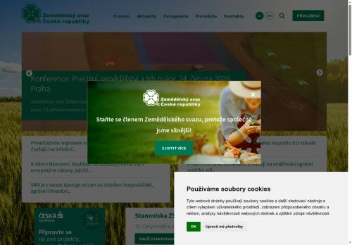 Zobrazit webové stránky Zemědělský svaz Blansko