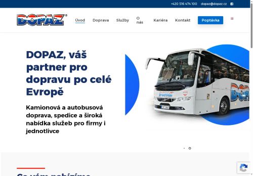 DOPAZ s.r.o. nabízí práci na pozici Řidiči autobusů IDS JMK v obci Letovice