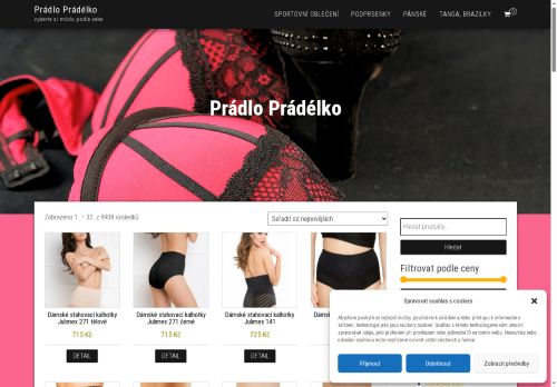Zobrazit webové stránky Stella – Prádlo – Prádélko