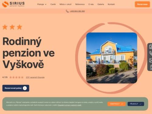 Penzion Sirius