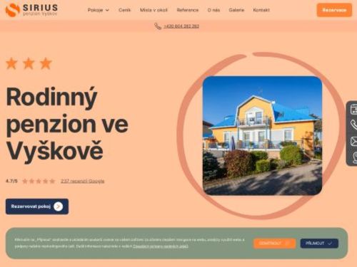 Penzion Sirius