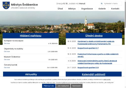 Zobrazit webové stránky Úřad městyse Švábenice