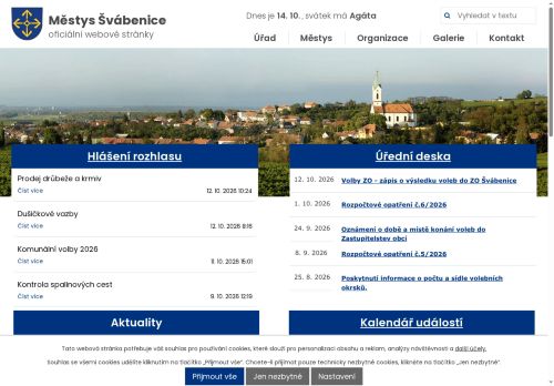 Zobrazit webové stránky Úřad městyse Švábenice