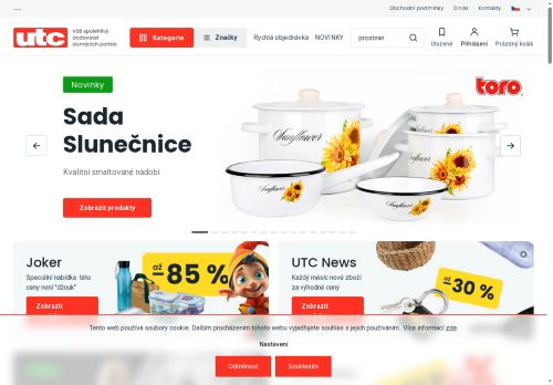 U.T.C.,spol. s r.o. nabízí práci na pozici Obchodní zástupce pro oblast Severní Čechy (m+ž) v obci Říčany