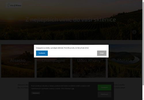 Zobrazit webové stránky Vin d´ Alsace s.r.o.