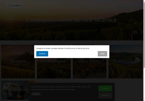 Zobrazit webové stránky Vin d´ Alsace s.r.o.