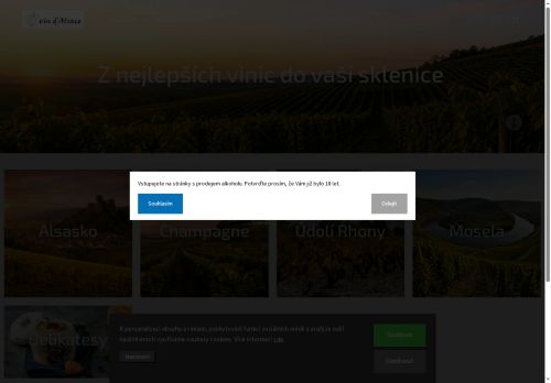 Zobrazit webové stránky Vin d´ Alsace s.r.o.
