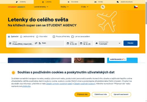 RegioJet a.s. nabízí práci na pozici Programátor v obci Brno