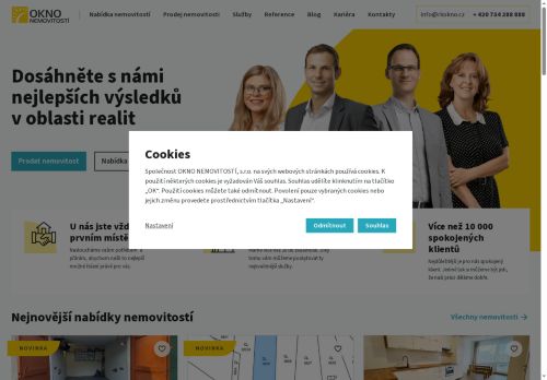 OKNO NEMOVITOSTÍ, s.r.o. nabízí práci na pozici Asistentka / Asistent prodeje v obci Žďár nad Sázavou