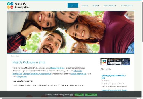 Městská  střední  odborná  škola, Klobouky  u  Brna,  nám.  Míru  6,  příspěvková organizace nabízí práci na pozici ASISTENT/ ASISTENTKA PEDAGOGA v obci Klobouky u Brna