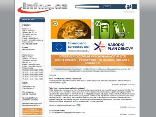 INFOS Art, s.r.o. Vyškov