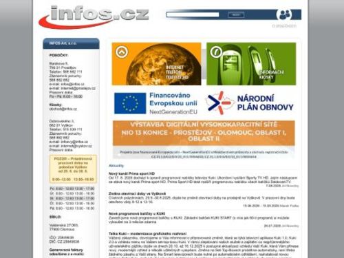 INFOS Art, s.r.o. Vyškov