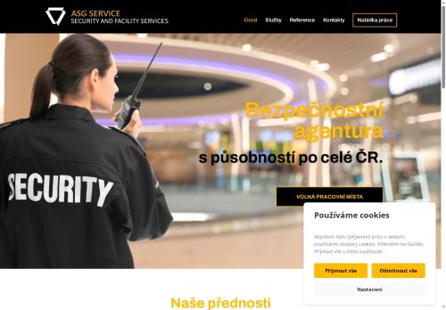 ASG service s.r.o. nabízí práci na pozici Pracovníci ostrahy v obci Brno