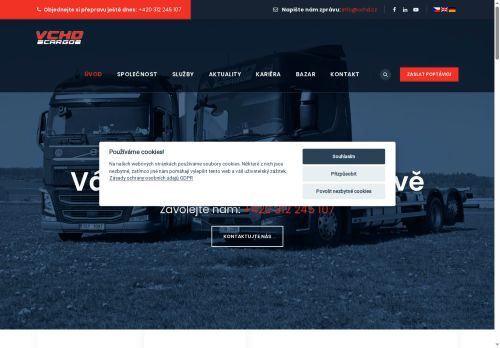 VCHD Cargo a.s. nabízí práci na pozici Řidiči/ky nákladního automobilu v obci Kladno
