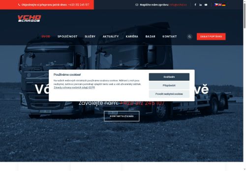 VCHD Cargo a.s. nabízí práci na pozici Řidiči/ky nákladního automobilu v obci Kladno