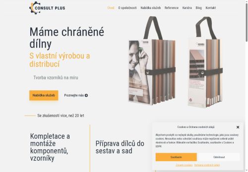 Webové stránky K - CONSULT plus, s.r.o., Svitavy
