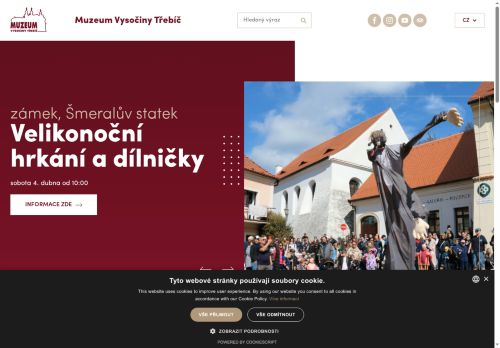 Zobrazit webové stránky Muzeum Vysočiny Třebíč