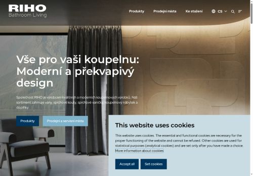 Zobrazit webové stránky RIHO CZ, a.s.