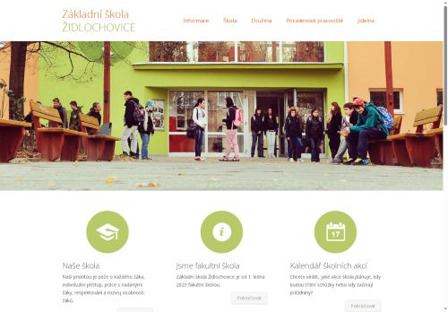 Zobrazit webové stránky Základní škola Židlochovice